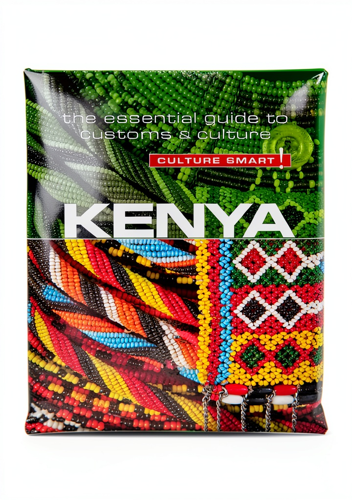 'Kenya travel guide open on a tablet showing cultural highlights'