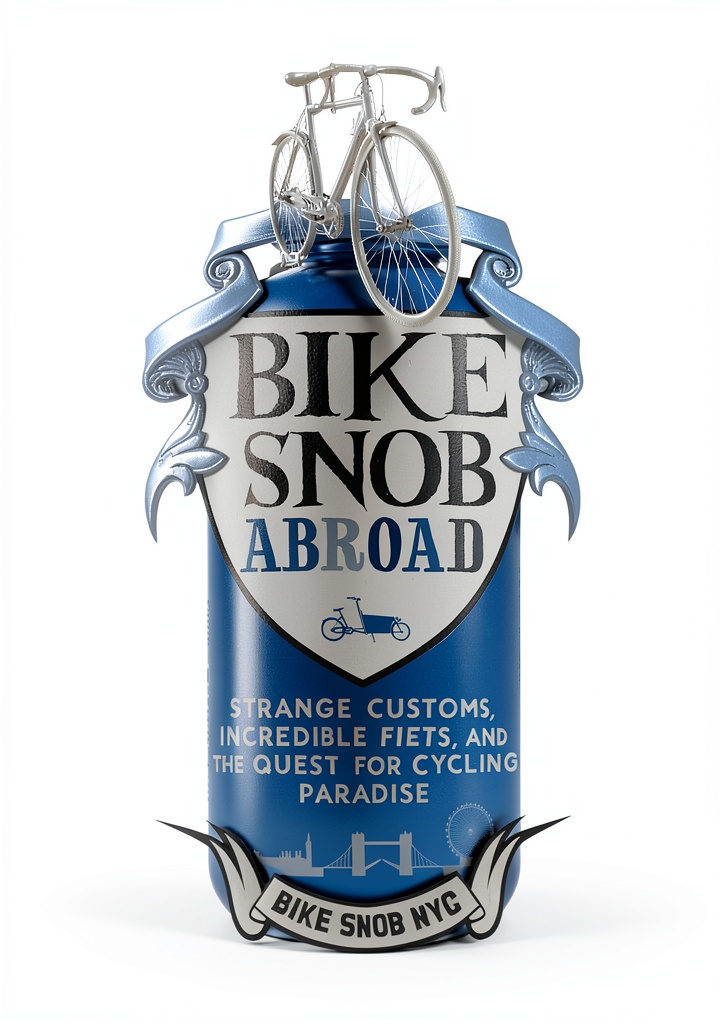 Kindle edition bicycle travel guide open on a tablet