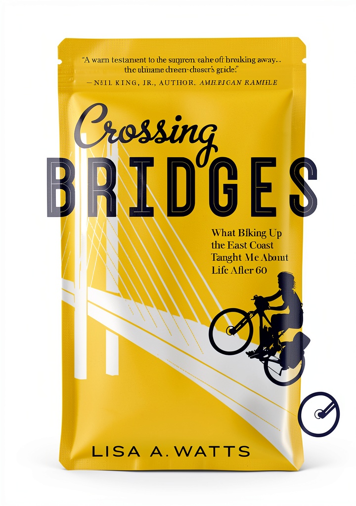Installing River House Press Bicycle Travel Guide Kindle Edition on a wooden desk