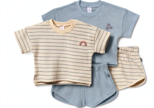 Baby Girls Short Sets Cotton Spandex Modern Moment Gerber-0