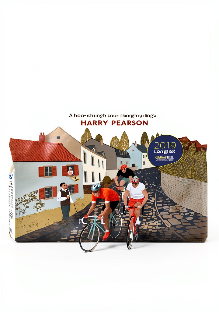 Bicycle travel guide cover showing European cycling routes