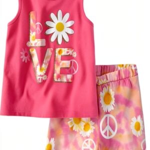 Baby Girls Short Sets Cotton Polyester The Childrens Place-0