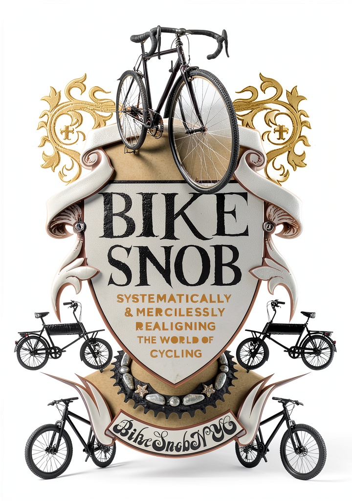 Bike Snob eBook cover on a Kindle device