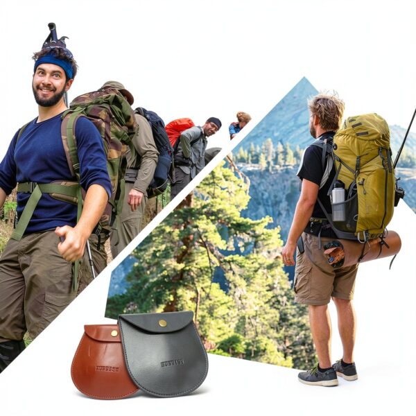 Camping Tripod Board Accessories - Turn Branches into Campfire Tripod Grill for Cooking, Portable Camping Gear and Equipment for Camper/Hiker Travel Outdoor Firepit Hang Pot Cooking-5