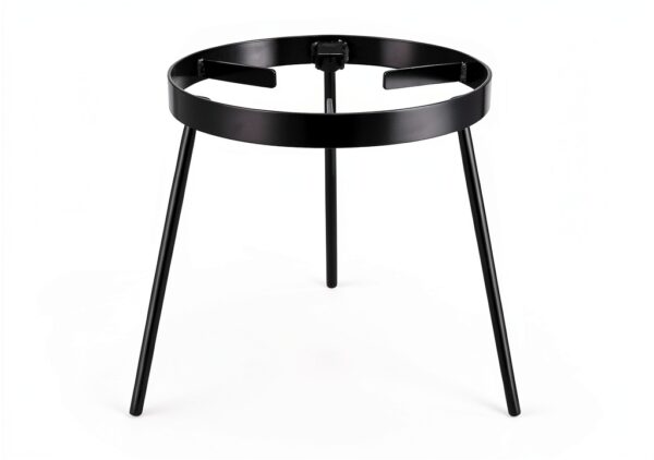 Campfire Tripod Lcokeiy Cooking Stand – Alloy Steel Triangular Black-5