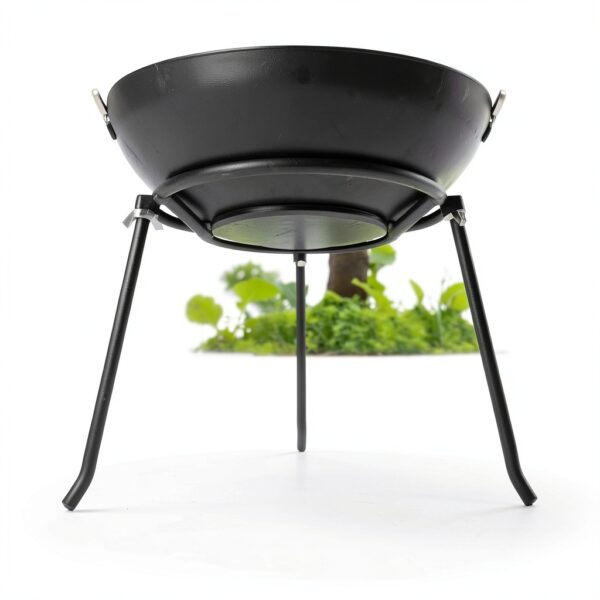 Campfire Tripod Heavy‑Duty Steel Stand with Detachable Design T123-2