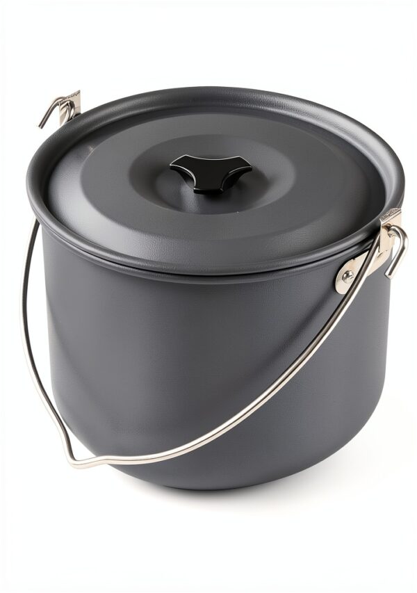 MyLifeUNIT Camping Pot Cookware, Portable Cooking Pot for Outdoor Camping Hiking, 5-Quart-3