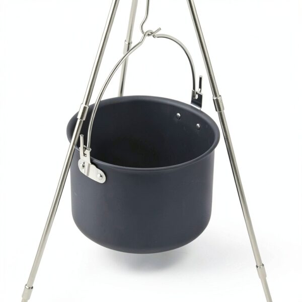 MyLifeUNIT Camping Pot Cookware, Portable Cooking Pot for Outdoor Camping Hiking, 5-Quart-2
