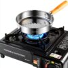 Camping Cookware Set,Camping Cooking Set,304 Stainless Steel Camping Pots and Pans Set,Durable Camping Gear with Kettle for Hiking Outdoor Cooking Picnics-7
