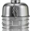 Keith Titanium Ti3061 Pro Plastic-Free Canteen Mess Kit with Stove – Grade 1 Titanium Cookset, 37 oz Bottle, 24 oz & 13.5 oz Cups, Custom MOLLE Field Carry Case with Premium Zippered Pouches-5