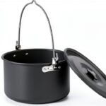 MyLifeUNIT Camping Pot Cookware, Portable Cooking Pot for Outdoor Camping Hiking, 5-Quart-0