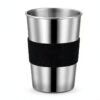 Camping Cookware Mess Kit, Stainless Steel Camping Cooking Set, Backpacking Cooking Set Backpacking Gear with Mini Stove for Camping,Backpacking,Picnic, Hiking-6