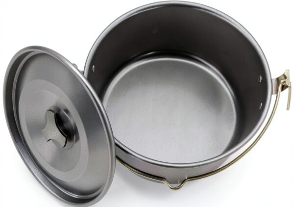 MyLifeUNIT Camping Pot Cookware, Portable Cooking Pot for Outdoor Camping Hiking, 5-Quart-4