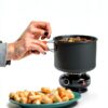 Camping Cookware 22Pcs Mess Kit Fitense Aluminum Set for 2-3-1