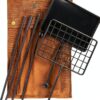 Bushcraft Grill Set BATTLBOX Heavy-Duty Steel Swivel Campfire Kit-0