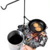 Bushcraft Grill Set BATTLBOX Heavy-Duty Steel Swivel Campfire Kit-6